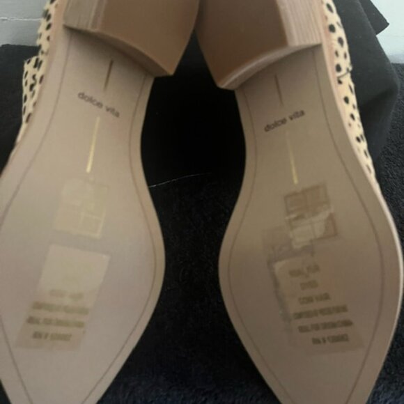 Dolce Vita Leopard Boots Size 8 - Picture 2 of 3